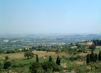 Image showing Fields outside Sarteano