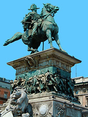 Image showing Vittorio Emanuele the second's monument