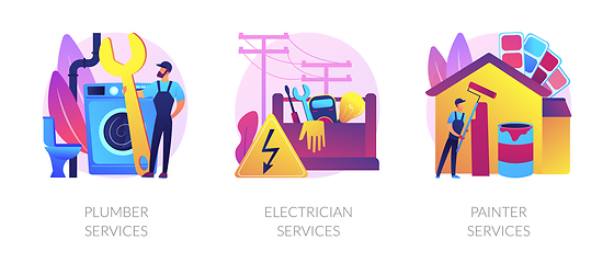 Image showing Home maintenance and improvement abstract metaphors