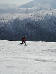 Image showing Telemark skier