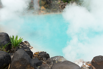 Image showing Sea Hell in Beppu, Japan