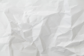 Image showing White creased paper background texture
