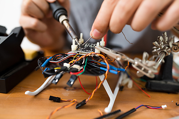 Image showing Welding on drone