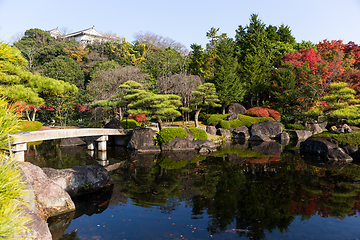 Image showing Autumn Traditional Kokoen Garden