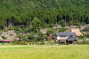 Image showing Historical village Miyama in Kyoto