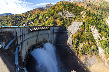 Image showing Kurobe dam