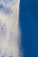 Image showing Winter snow texture