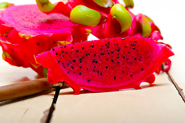 Image showing fresh dragon fruit