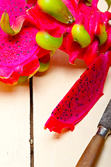 Image showing fresh dragon fruit