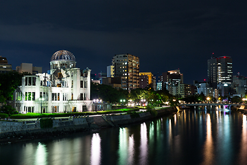 Image showing Atomic Bomb Dome in Hiroshima of Japan
