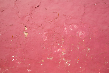 Image showing Red wall texture