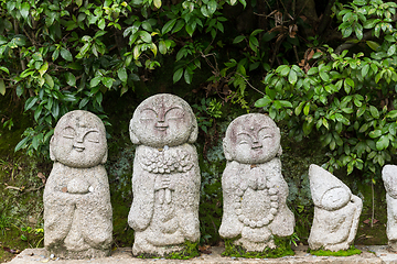 Image showing Japanese Jizo sculpture