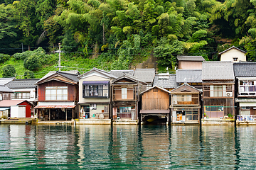 Image showing Seaside town in Ine cho of Kyoto