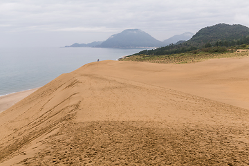 Image showing Japanese Tottori sand dunes