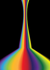 Image showing rainbow bend bright