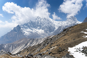 Image showing Mountain landscape in Nepal