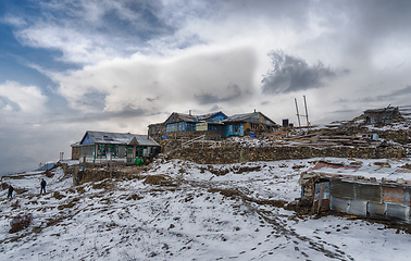 Image showing Mountain lodge in Nepal