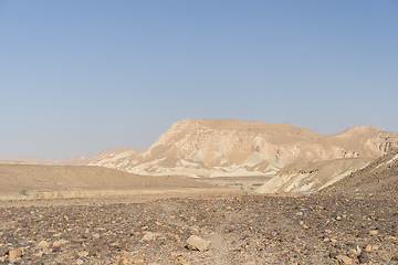 Image showing Desert trekking in Israel