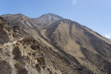 Image showing Mountain landscape in Nepal