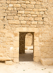 Image showing Shivta archaeology ruins in israel