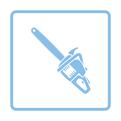 Image showing Chain saw icon