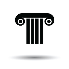 Image showing Antique column icon