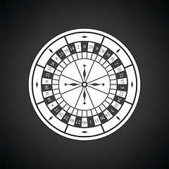 Image showing Roulette wheel icon