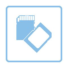Image showing Memory card icon