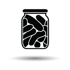 Image showing Canned cucumbers icon