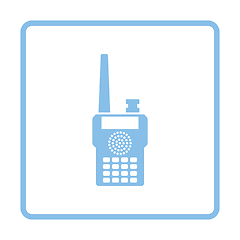 Image showing Portable radio icon