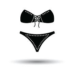 Image showing Sex bra and pants icon