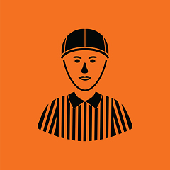 Image showing American football referee icon