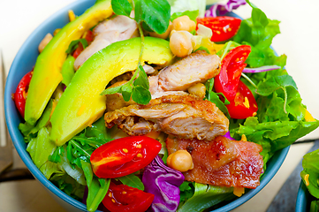 Image showing Chicken Avocado salad