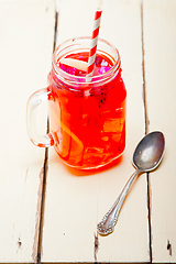 Image showing fresh fruit punch drink