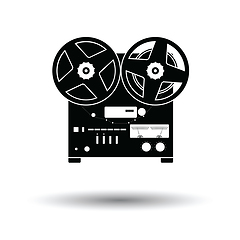 Image showing Reel tape recorder icon