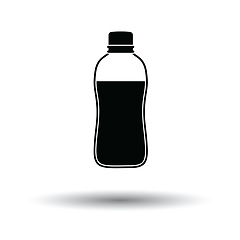 Image showing Sport bottle of drink icon