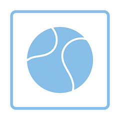 Image showing Tennis ball icon