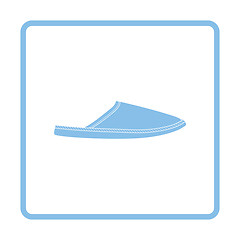 Image showing Man home slipper icon