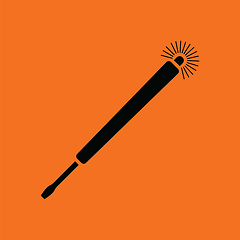 Image showing Electricity test screwdriver icon