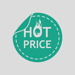 Image showing Hot price icon