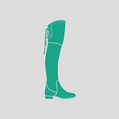 Image showing Hessian boots icon