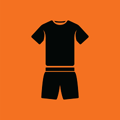 Image showing Fitness uniform  icon