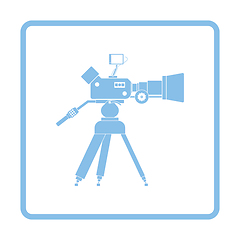 Image showing Movie camera icon