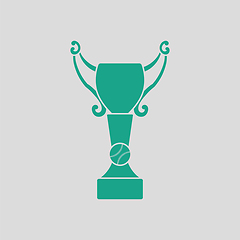 Image showing Baseball cup icon