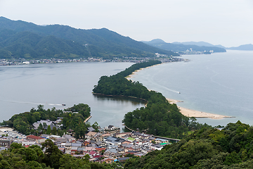 Image showing Amanohashidate in Kyoto