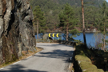 Image showing Norwegian road_2_17.04.2005