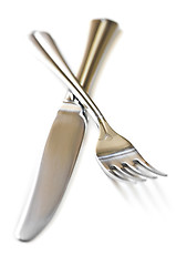 Image showing Fork and knife