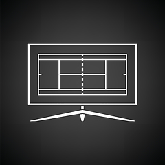 Image showing Tennis TV translation icon