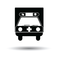 Image showing Ambulance car icon