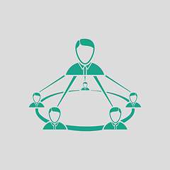 Image showing Business team icon